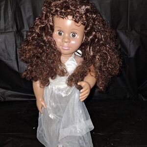 Battat Vintage 1998 African American 18 Inch Doll.